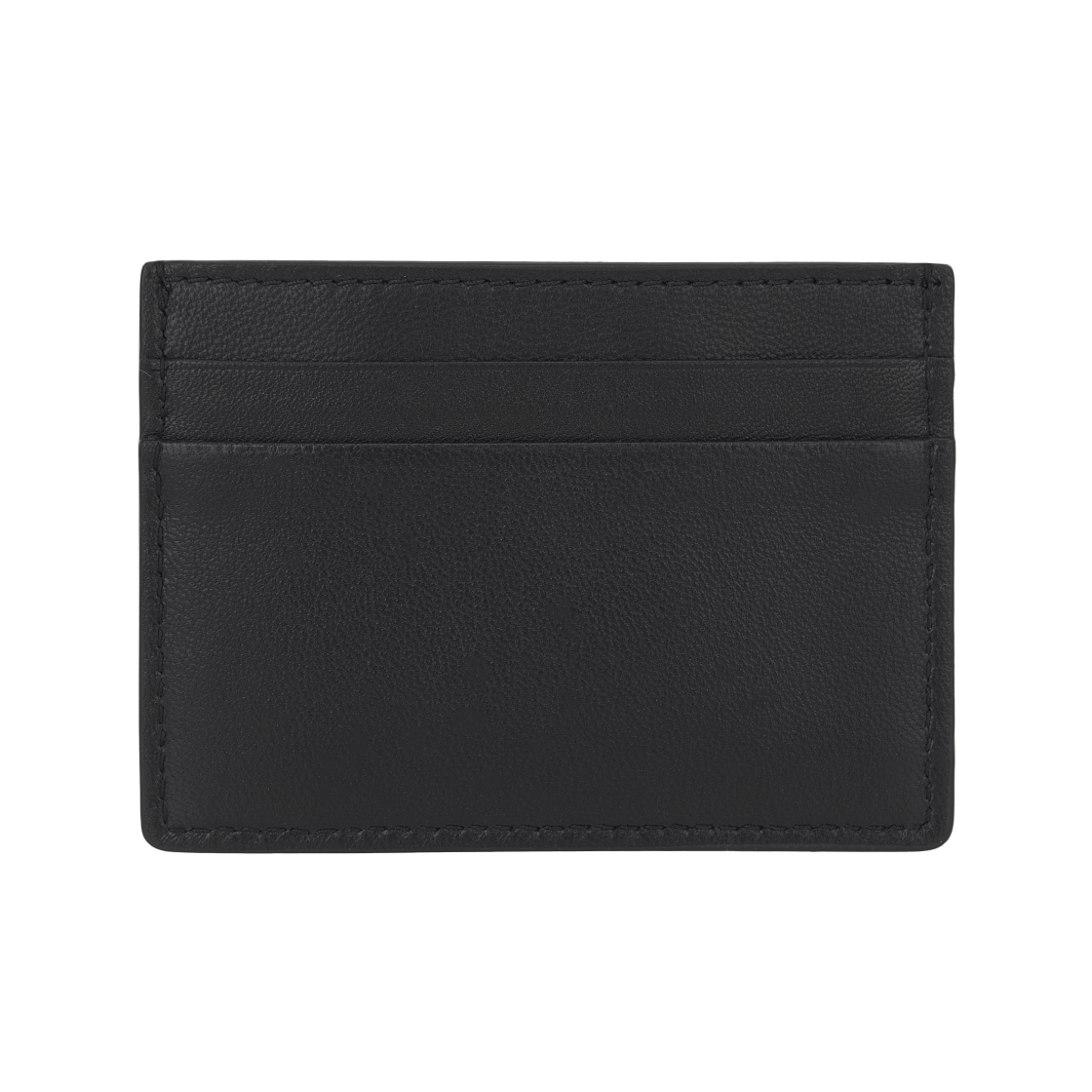 발렌티노 트왈 아이코노그래피 레더 디테일 데님 이펙트 자카드 패브릭 카드 홀더 데님 블랙(Valentino Toile Iconographe Denim Effect Jaquard Fabric Card Holder with Leather Details Denim Black) - 2