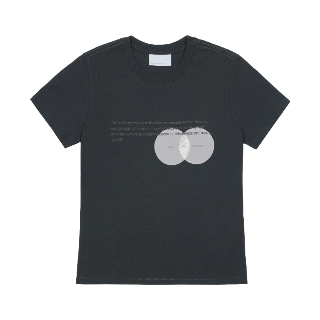 SG26SSTOTS002 Sansan Gear Mind T-Shirt Charcoal_0