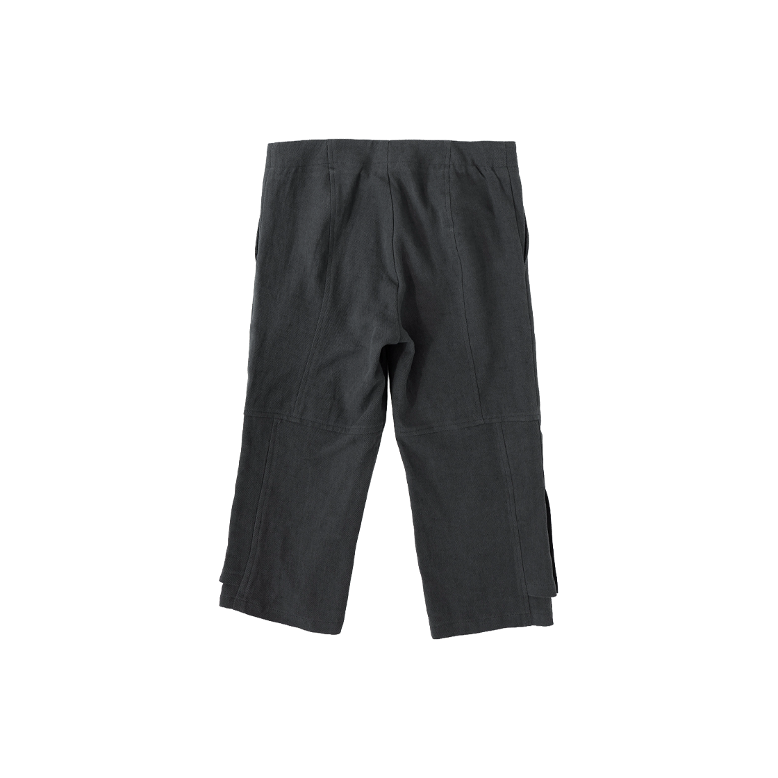 울리카 상투스 우먼 더블 레이어드 크롭 팬츠 차콜 - 26SS(Ulika Sanctus Women Double Layered Cropped Pants Charcoal - 26SS) - 2