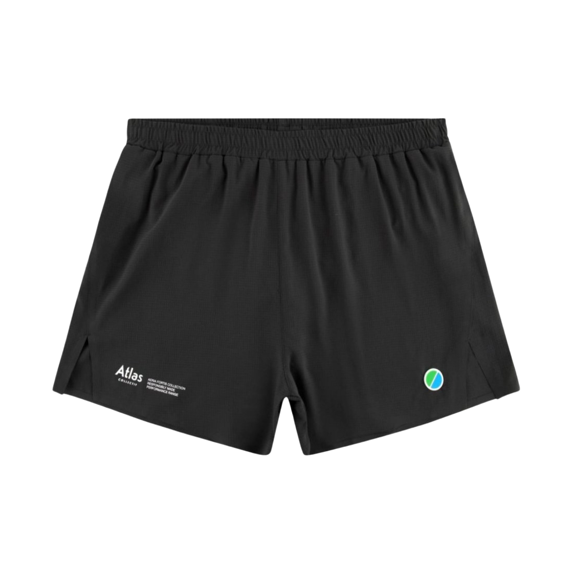 아틀라스 콜렉티프 에리아 포티스 남성 4인치 레이스 쇼츠 블랙(Atlas COLLECTIF Aeria Fortis MENS 4 Race Shorts Black)