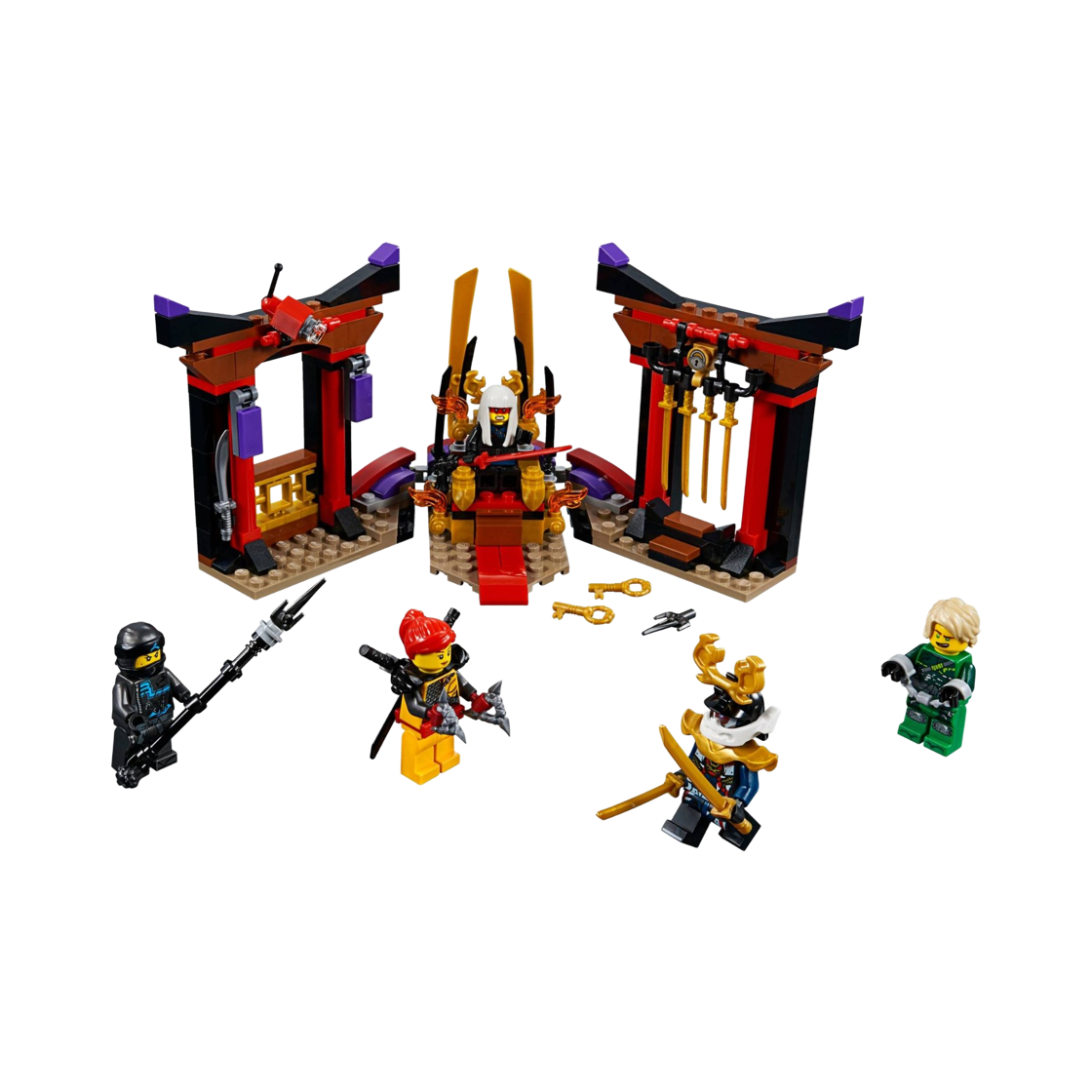 레고 닌자고 닌자고 왕좌의 대결(Lego Ninjago Throne Room Showdown) - 1