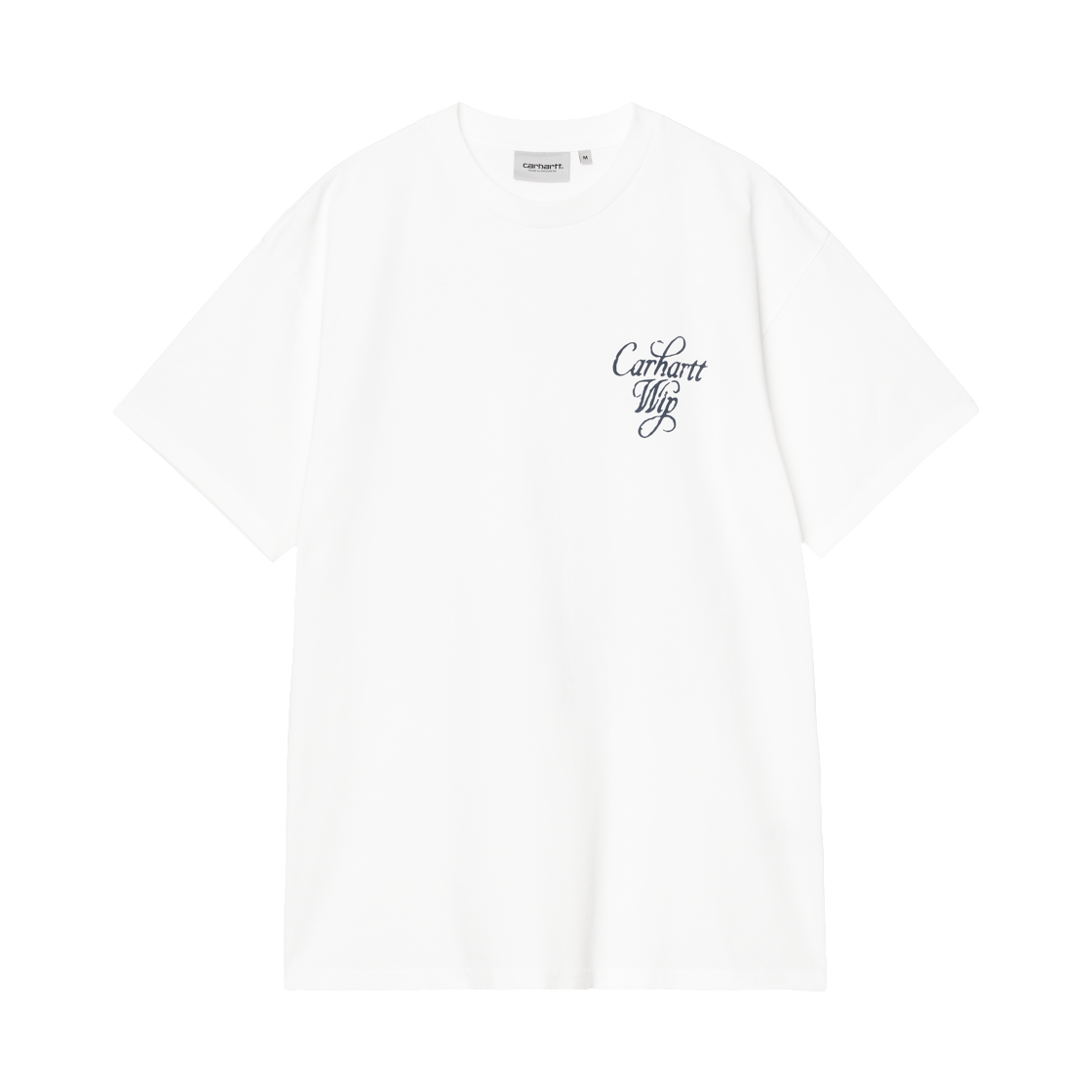 I036220-02-06 Carhartt WIP S/S Vestige T-Shirt White Stone Washed
