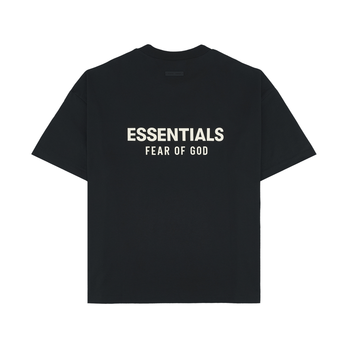 에센셜 클래식 반팔 티셔츠 빈티지 블랙 - 25FW(Essentials Classic Short Sleeve T-Shirt Vintage Black - 25FW)