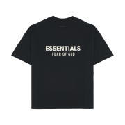 Essentials Classic Short Sleeve T-Shirt Vintage Black - 25FW