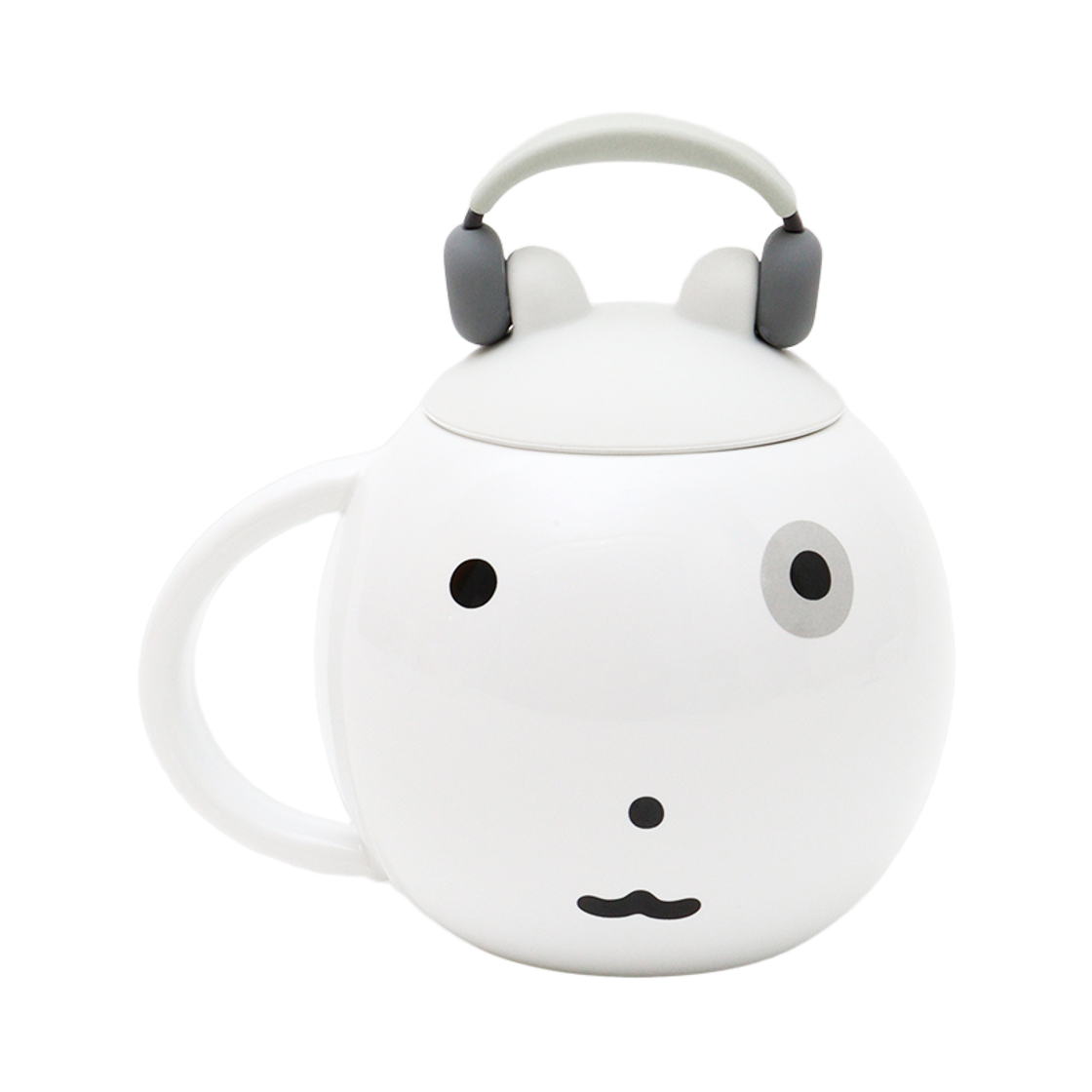 콜리 눈멍이 머그컵 with 헤드셋(ColleyNunmeongi Mug Cup) - 1