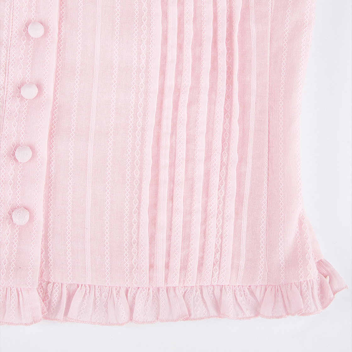 라츠유 엘라 블라우스 라이트 핑크(LOTS YOU Ella Blouse Light Pink) - 5