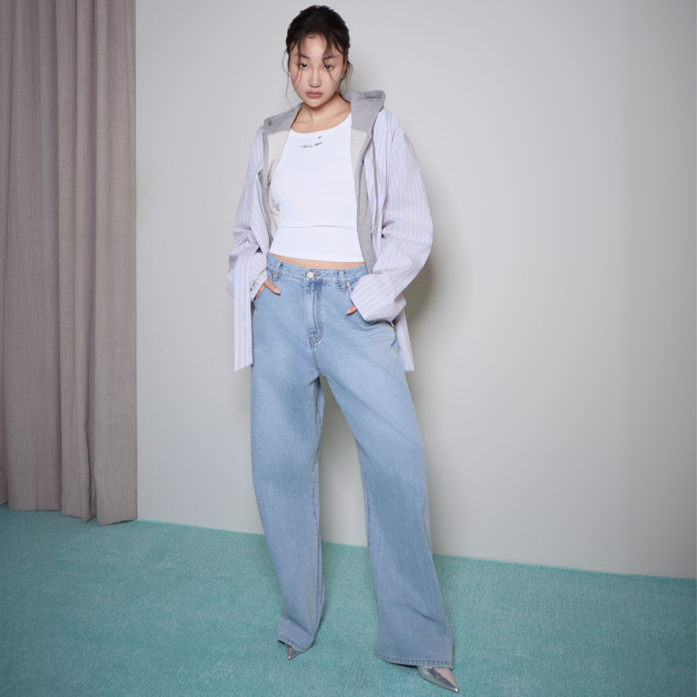 디스이즈파인 엔지니어드 진 라이트블루(THIS IS FINE Engineered Jean Light Blue) - 3