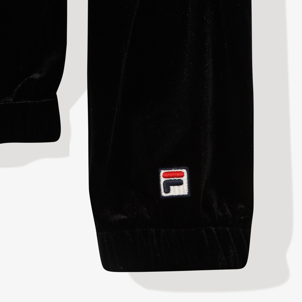 [6% 적립] FILA HERITAGE COLLECTION 헤리티지 벨로아 자켓 블랙([6% 적립] FILA HERITAGE COLLECTION Heritage Velour Jacket Black) - 2