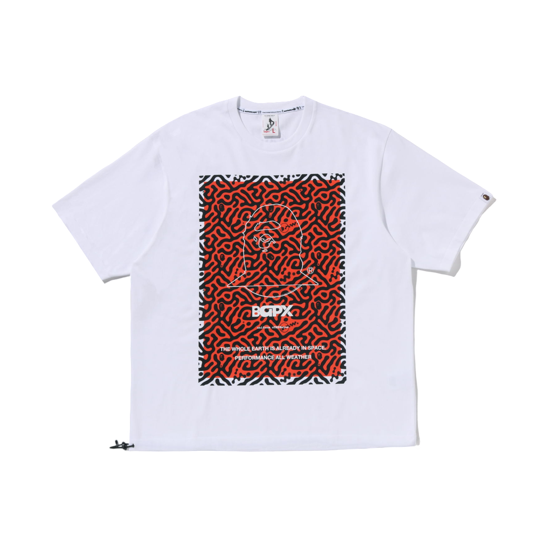 - BAPE x Kazuki Kuraishi Maze S/S T-Shirt White