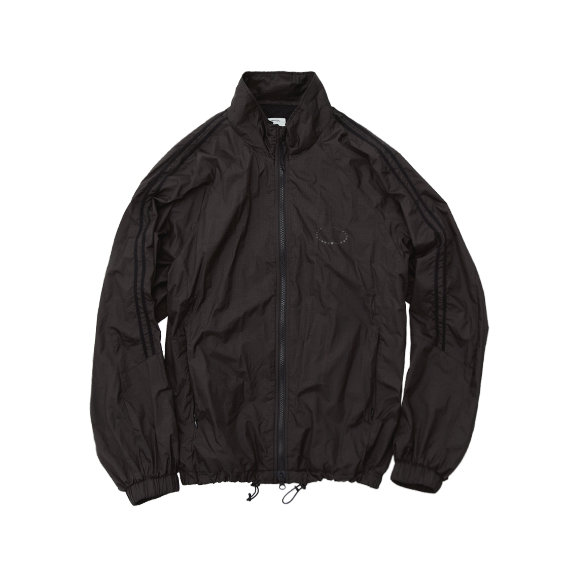 HM6PJU1021C0 [더블적립] Polyteru Human Index Human Retro Track Top Jacket Brown