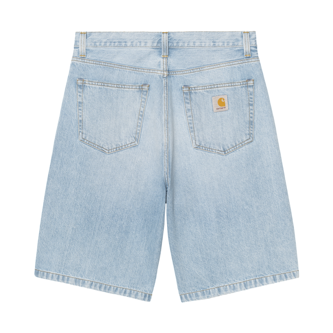 I030469-01-WU Carhartt WIP Landon Short Blue Worn Bleached