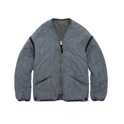 Polyteru Reversible Liner Jacket Sage Gray + Jade