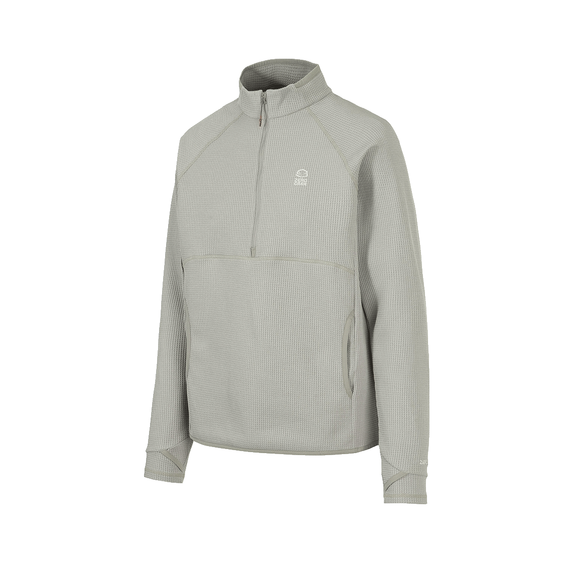 제로그램 SEAWOOL® 하프집 풀오버(ZEROGRAM Seawool Half-Zip Pullover Dark Beige)