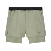New Balance x Brownyard 2 in 1 Shorts Olive Green