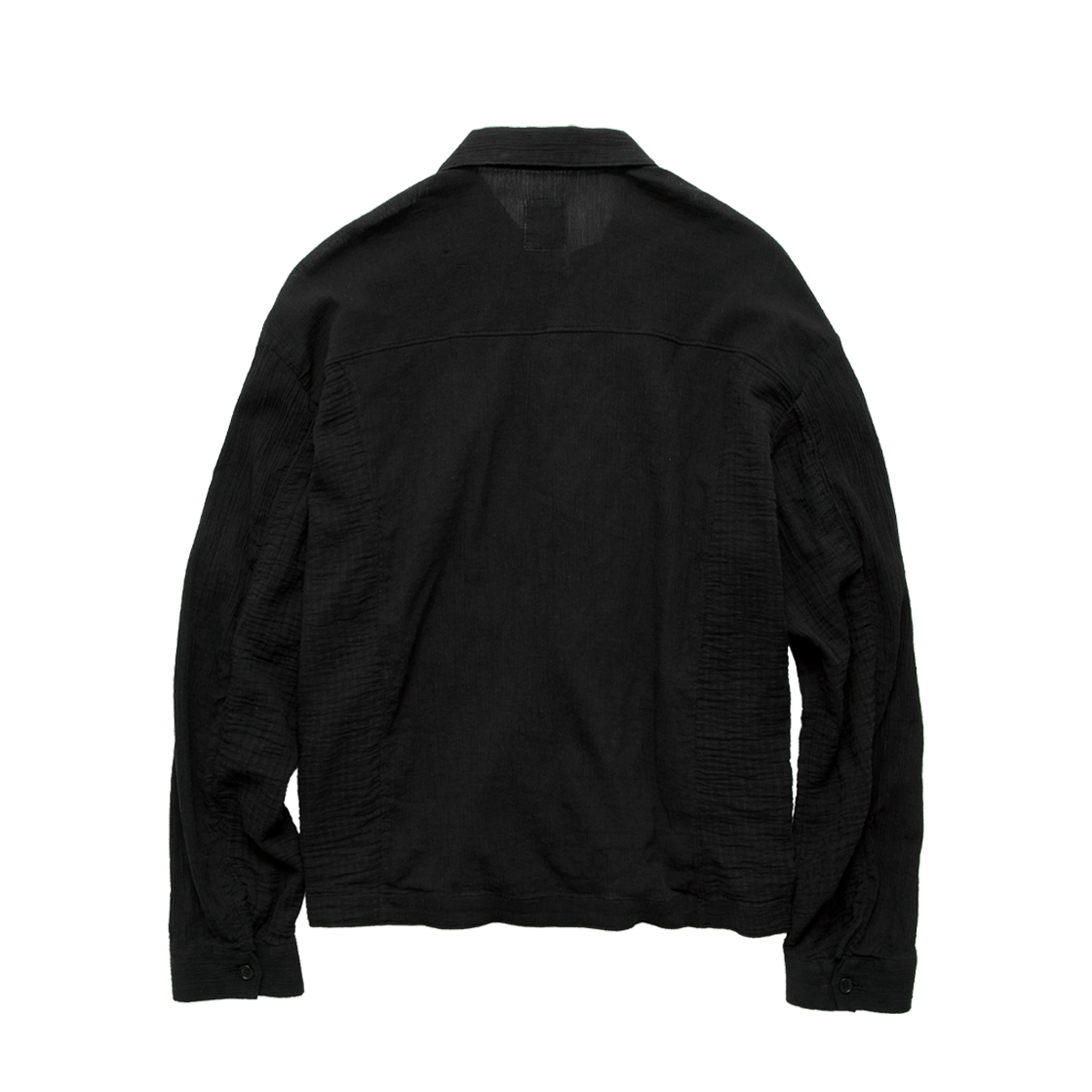 [더블적립] 폴리테루 휴먼인덱스 휴먼 집 자켓 블랙([더블적립] Polyteru Human Index Human Zip Jacket Black) - 2