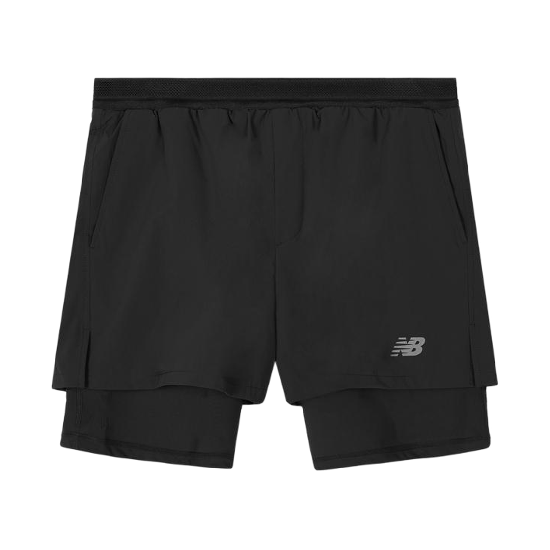 뉴발란스 x 브라운야드 투인원 쇼츠 블랙(New Balance x Brownyard 2 in 1 Shorts Black)