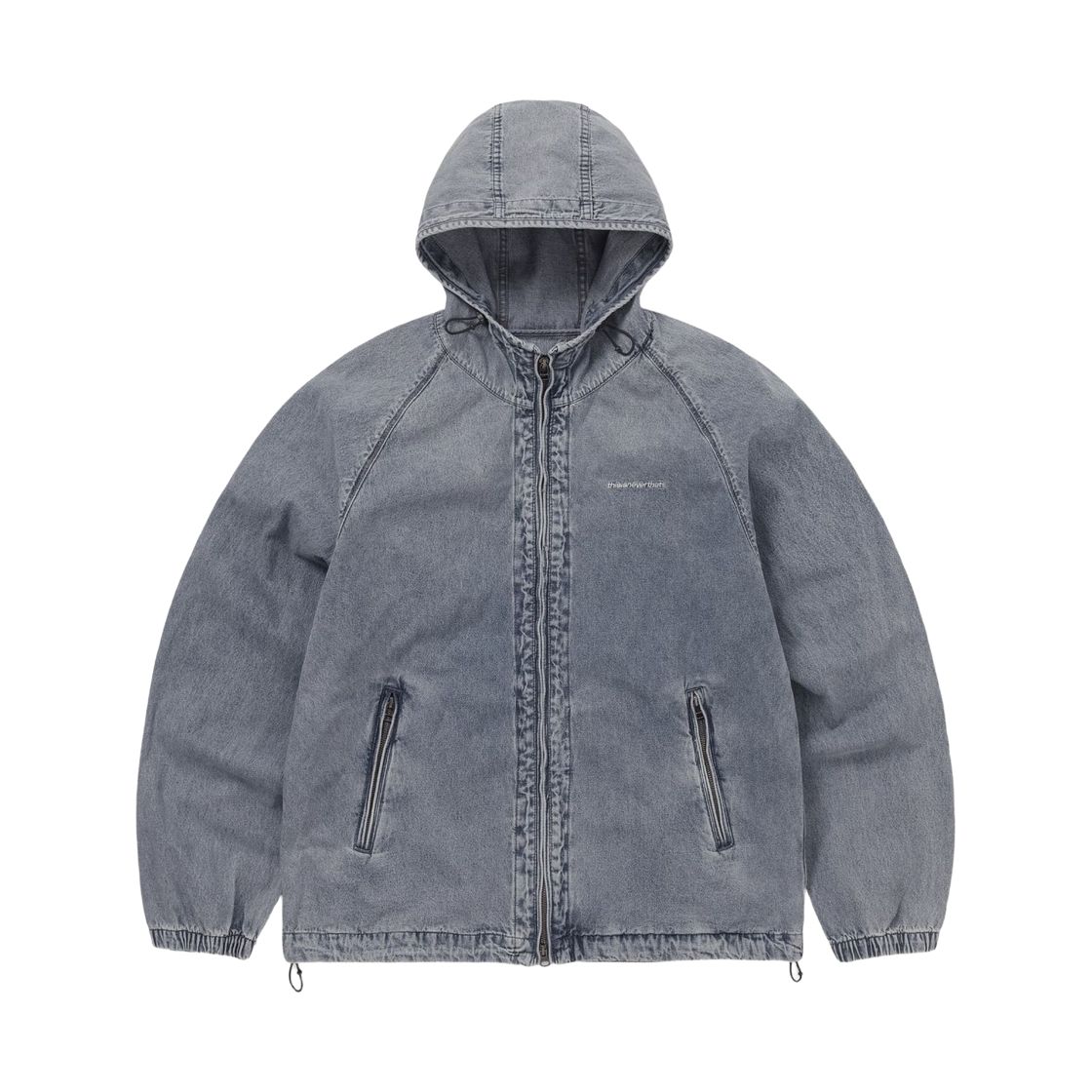 디스이즈네버댓 SP-로고 데님 윈드브레이커 워시드 블루(Thisisneverthat SP-Logo Denim Windbreaker Washed Blue) - 1