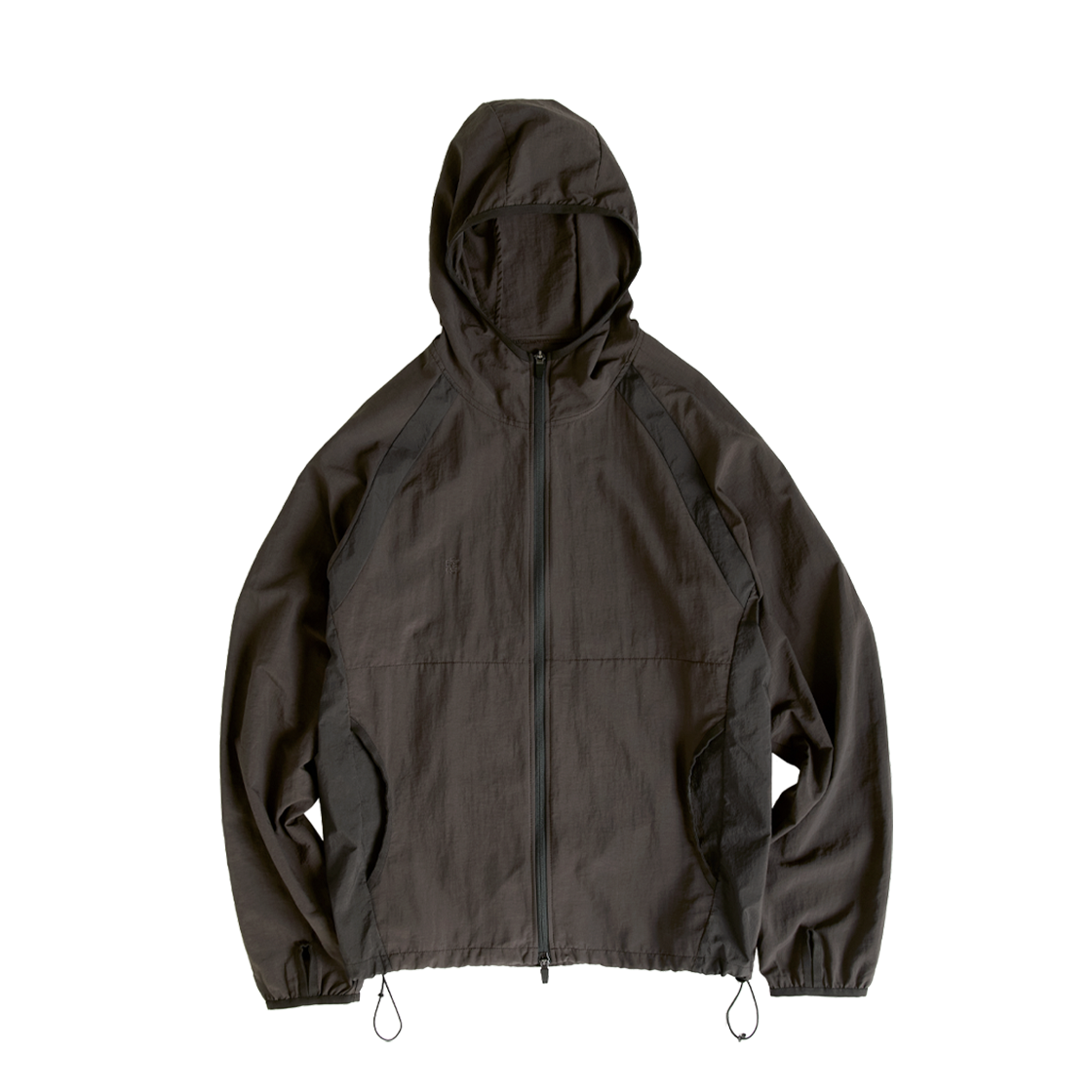 HM6PJU4681Q6 [더블적립] Polyteru Human Index Human Hooded Trail Jacket Mud Brown