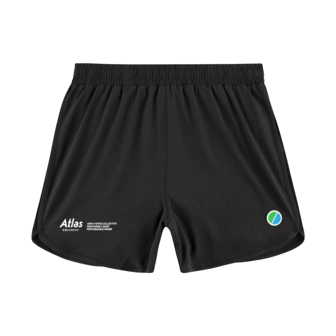 아틀라스 콜렉티프 에리아 포티스 여성 4인치 레이스 쇼츠 블랙(Atlas COLLECTIF Aeria Fortis WMNS 4 Race Shorts Black)