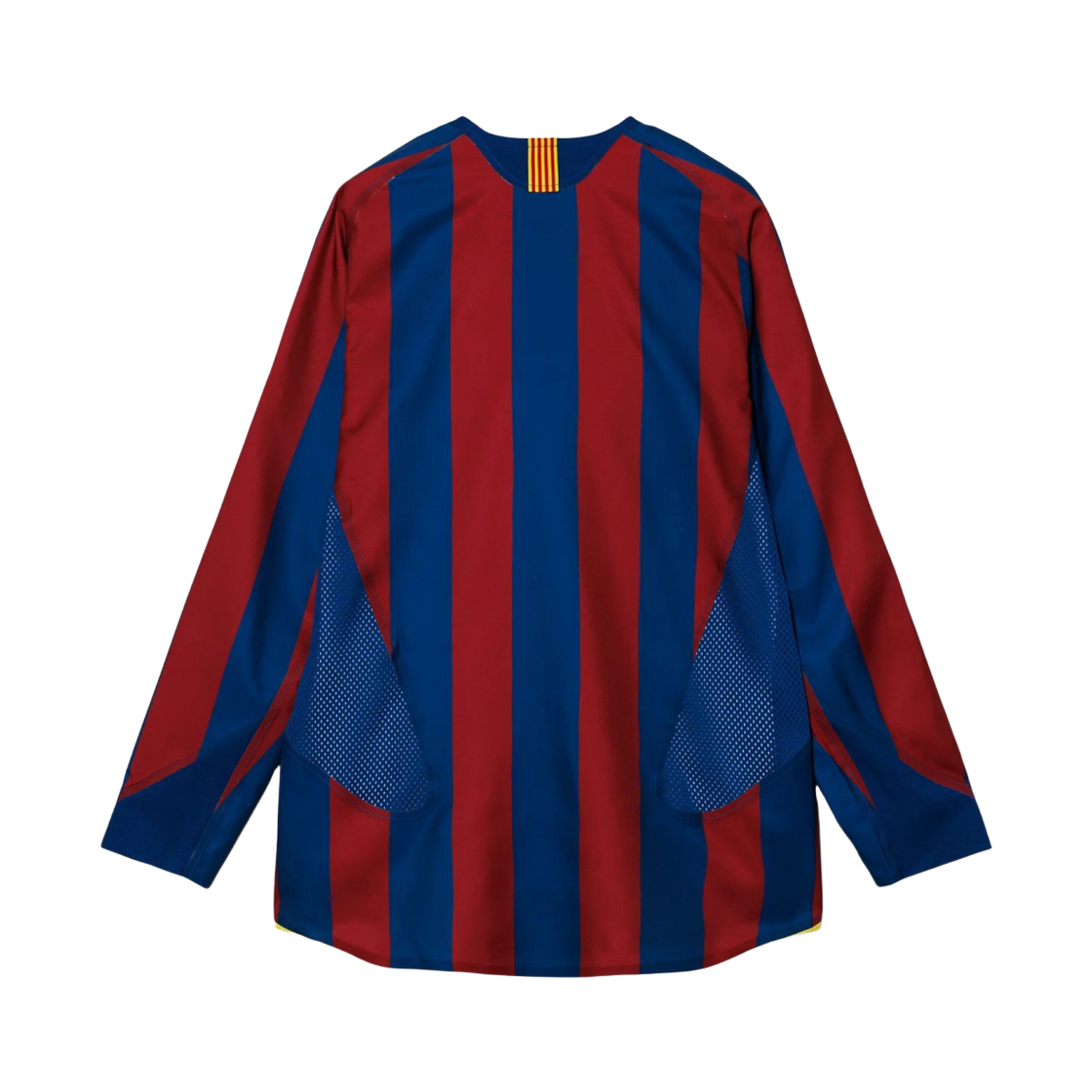 나이키 FC 바르셀로나 2005/06 레트로 사커 레플리카 롱슬리브 저지 (HQ1461-471) (논 마킹 버전)(Nike FC Barcelona 2005/06 Retro Soccer Replica Long-Sleeve Jersey (HQ1461-471) (Non Marking Ver.)) - 2