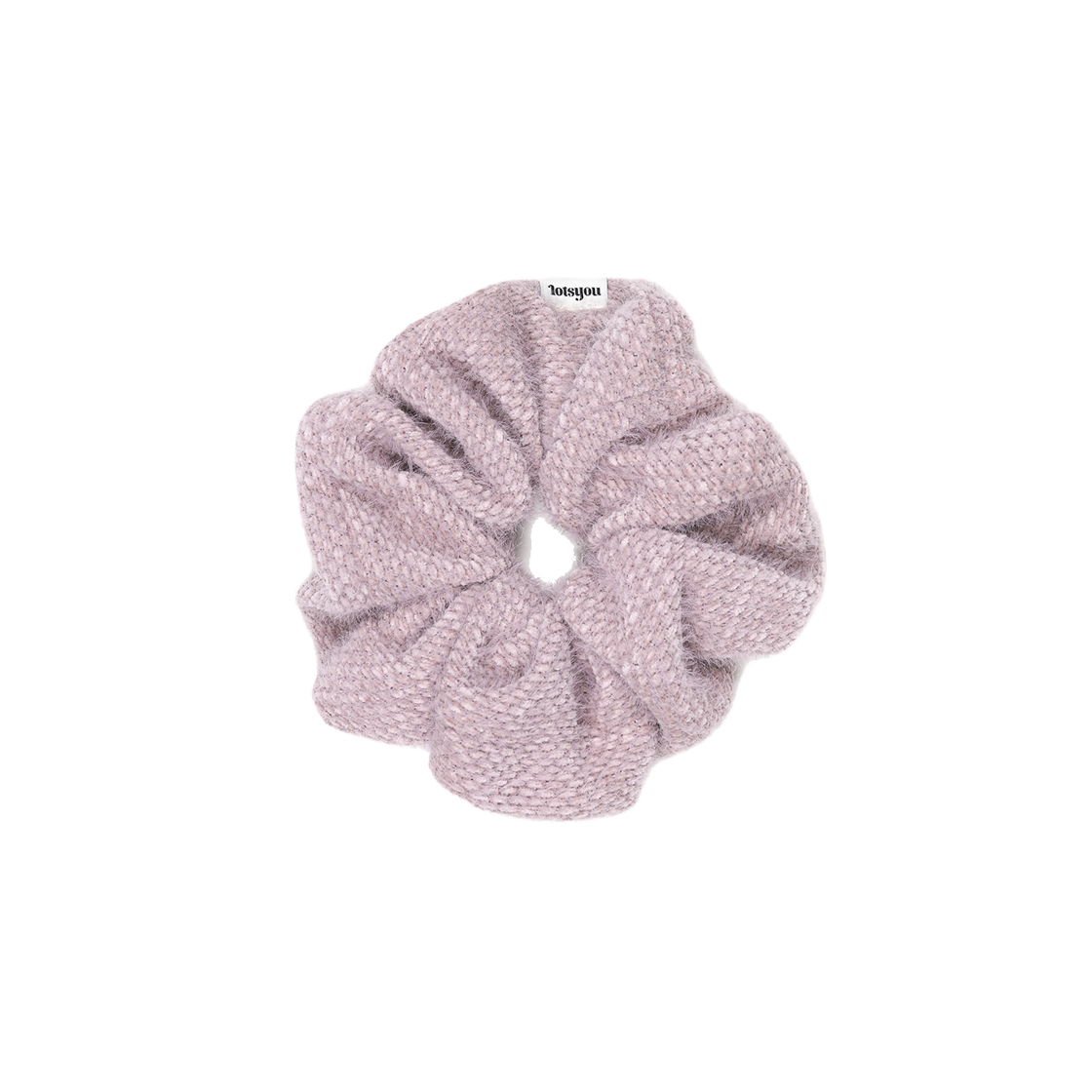 LOTI5ACW027LPK LOTS YOU Fluffy Scrunchie Light Pink