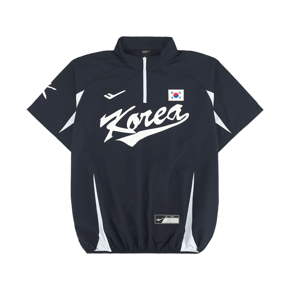 프로스펙스 한국 야구 국가대표팀 숏슬리브 윈드브레이커 네이비(Prospecs Korea Baseball Team Short Sleeve Windbreaker Navy)