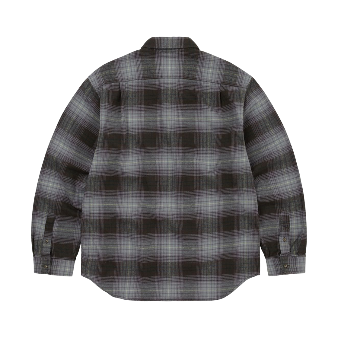 디스이즈네버댓 플란넬 체크 셔츠 오프 블랙(thisisneverthat Flannel Check Shirt Off Black) - 2