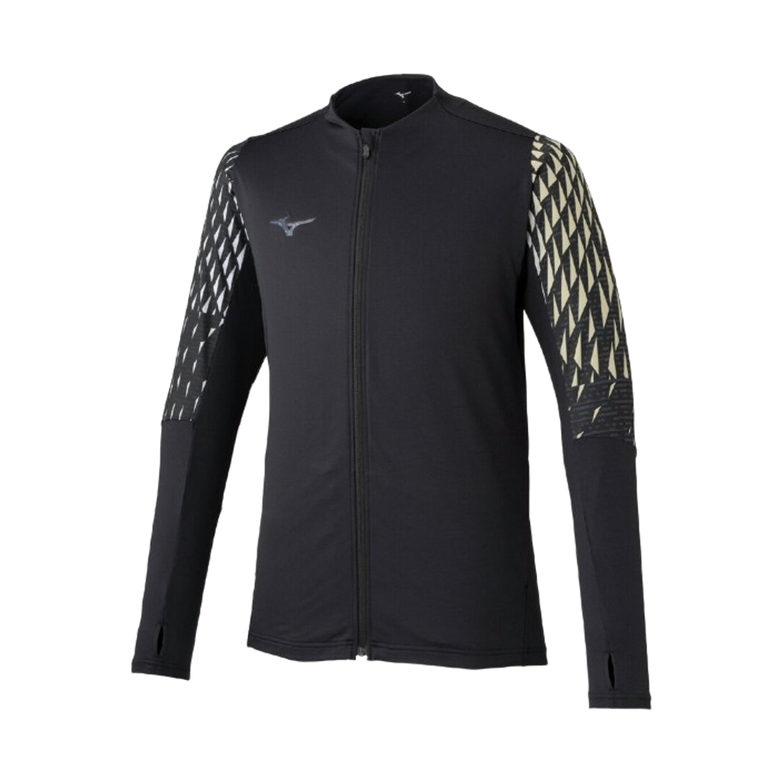 미즈노 풀 집 트레이닝 탑 블랙(Mizuno Full Zip Training Top Black) - 1