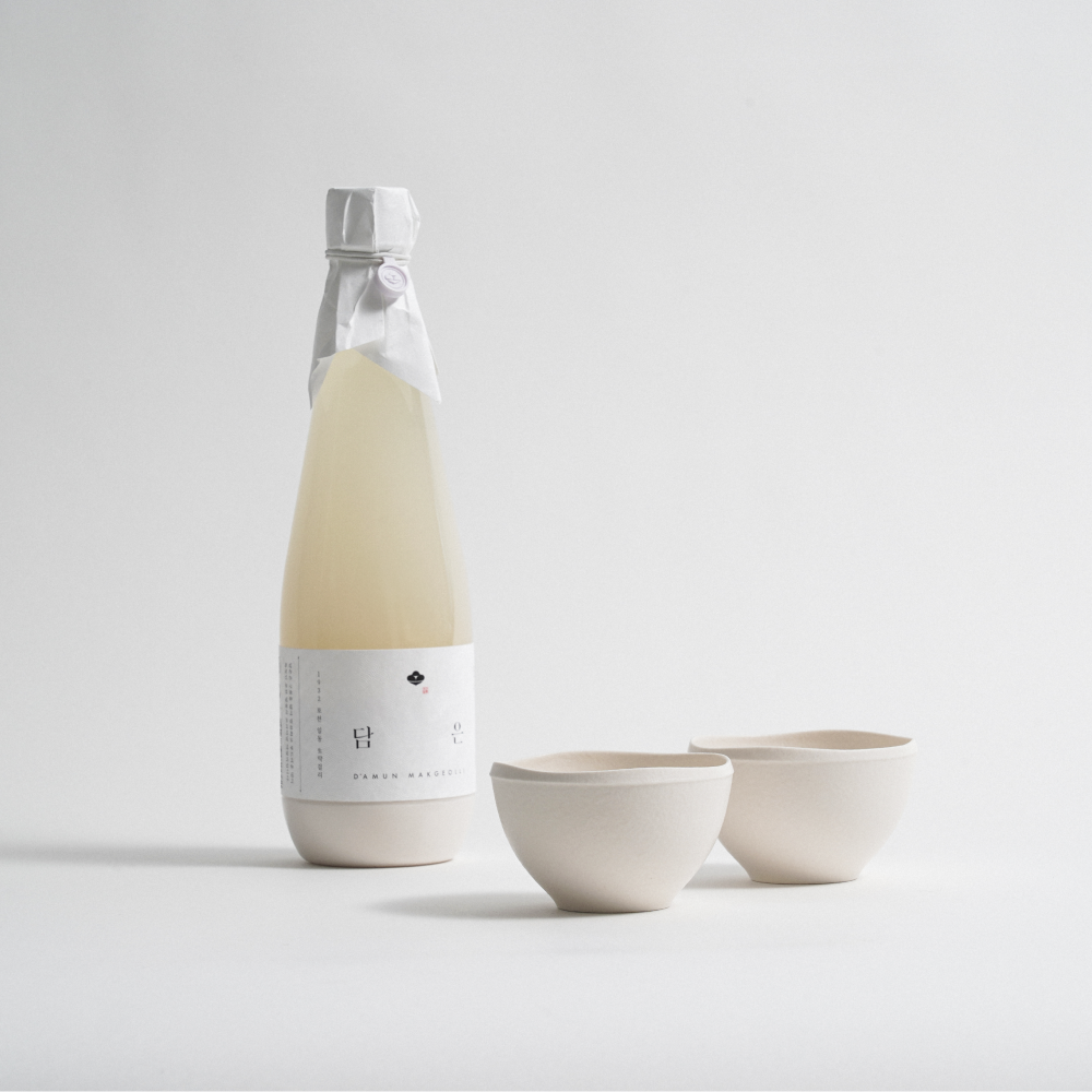 [3% 적립] [선물포장] 이도 순 막걸리잔 세트 2P([3% 적립] Yido Sun Round Bowl Set 2P) - 4
