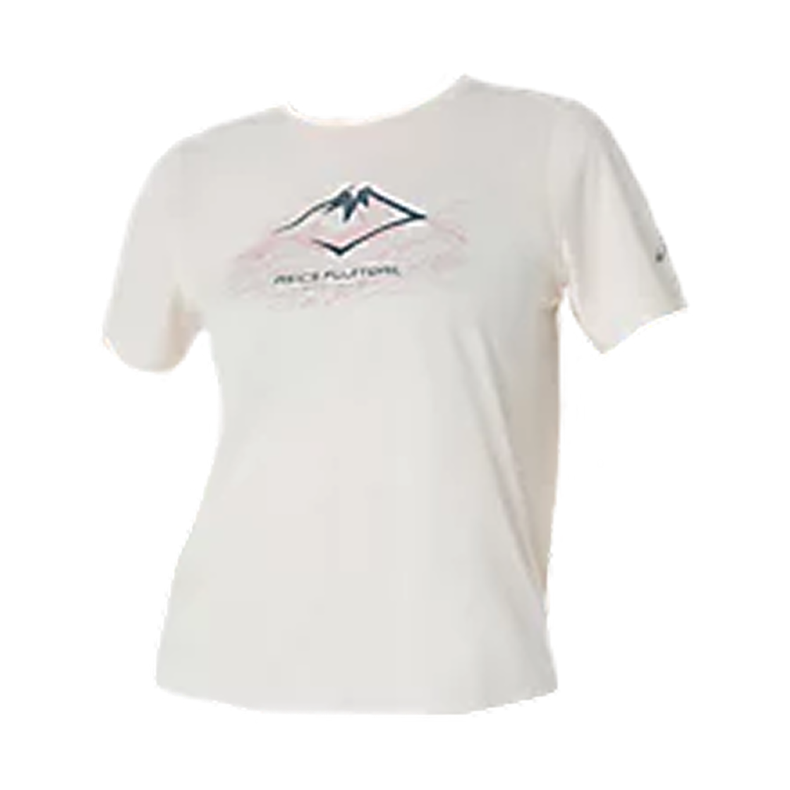 (W) 아식스 후지트레일 로고 숏슬리브 셔츠 크림((W) Asics Fujitrail Logo Short Sleeve Shirt Cream)