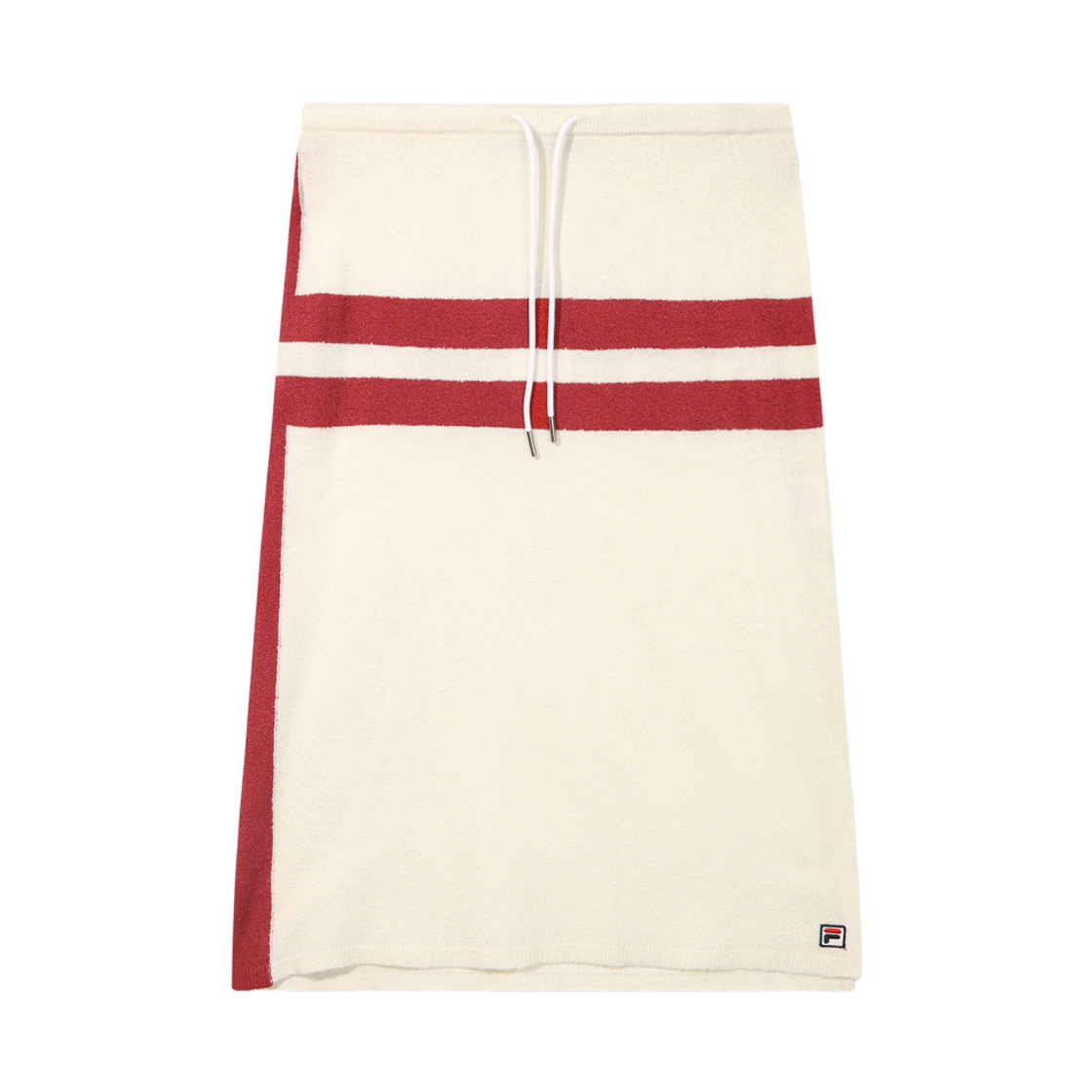 [6% 적립] FILA HERITAGE COLLECTION 헤리티지 니트 스커트 크림([6% 적립] FILA HERITAGE COLLECTION Heritage Knit Skirt Cream)