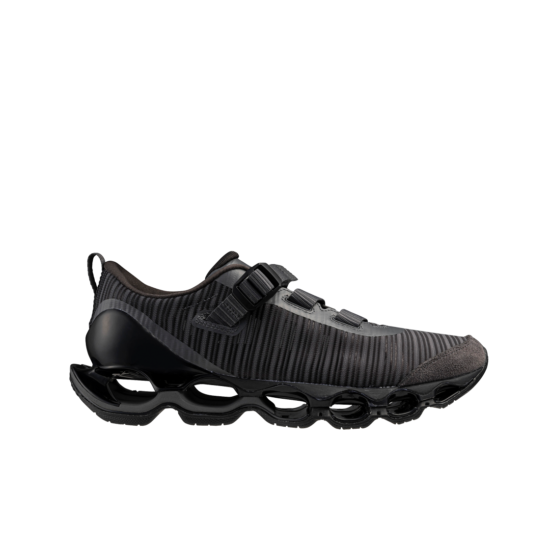 미즈노 웨이브 프로페시 스트랩2 아이언 게이트 블랙(Mizuno Wave Prophecy Strap 2 Iron Gate Black)