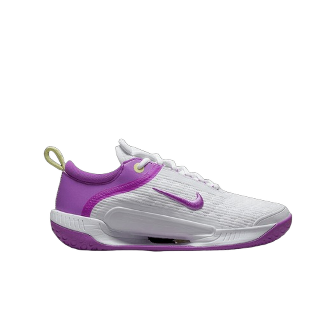 DV3282-100 (W) Nike Court Air Zoom NXT HC White Citron Tint