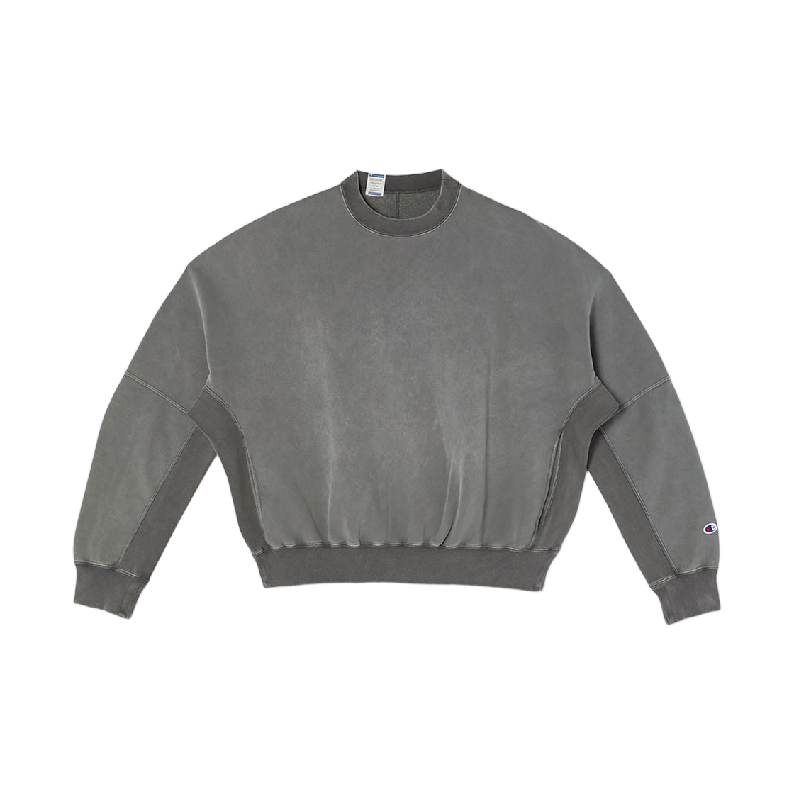 C8-D019 Champion x N.Hoolywood Reverse Weave Reversible Crewneck Sweatshirt Charcoal