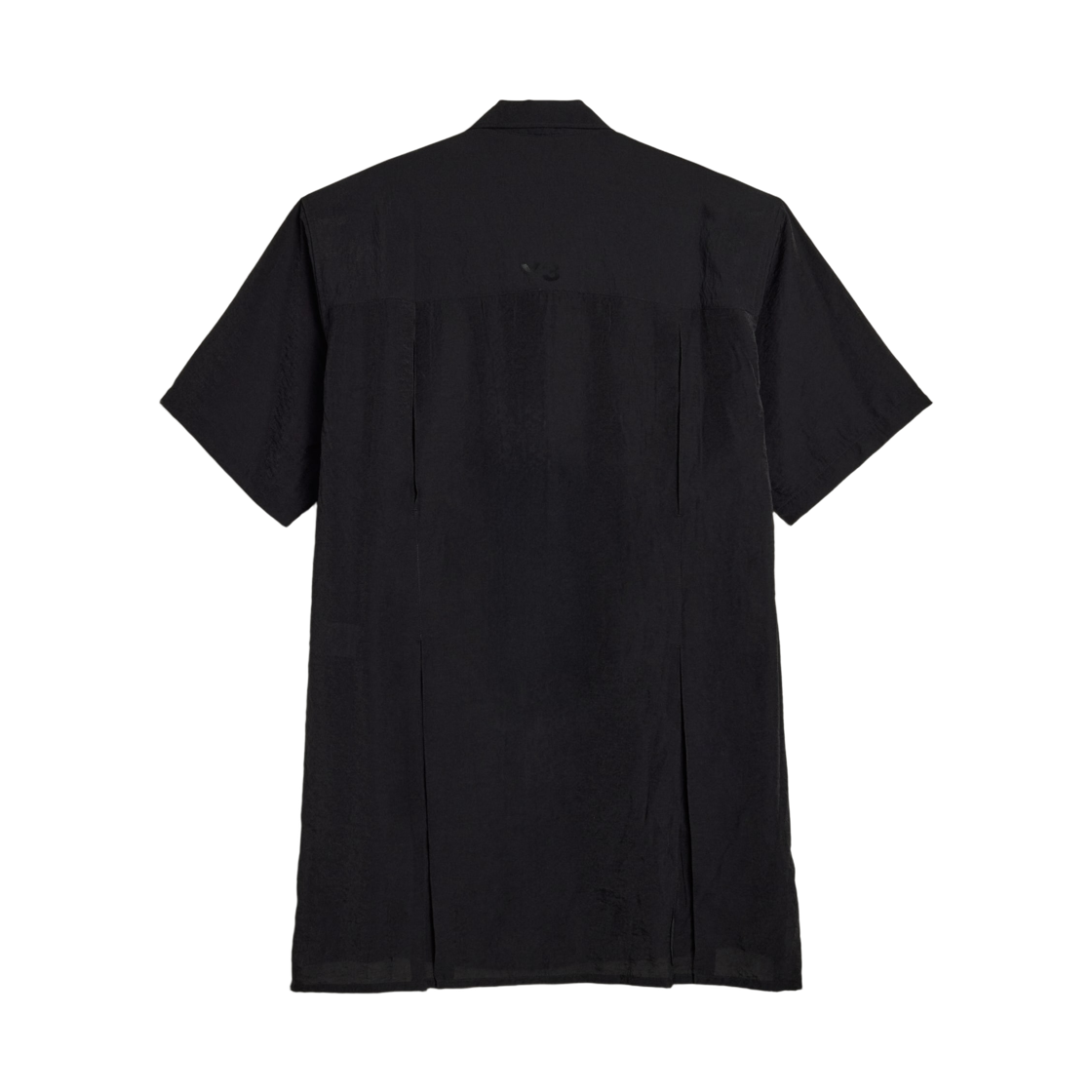 Y-3 플레이스 그래픽 숏슬리브 롱 셔츠 블랙(Y-3 Placed Graphic Short Sleeve Long Shirt Black) - 2