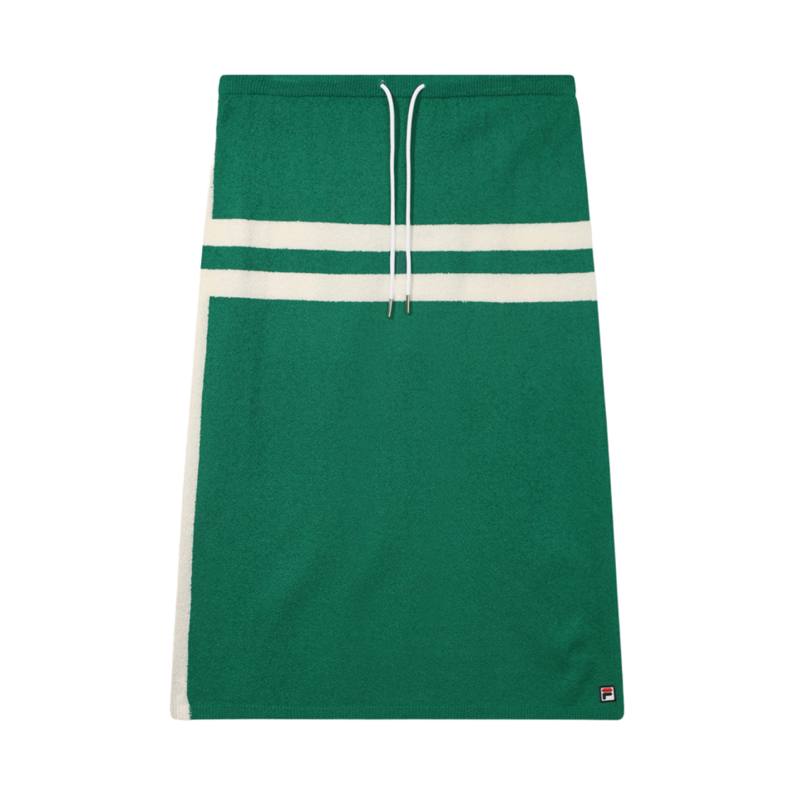 [6% 적립] FILA HERITAGE COLLECTION 헤리티지 니트 스커트 그린([6% 적립] FILA HERITAGE COLLECTION Heritage Knit Skirt Green)