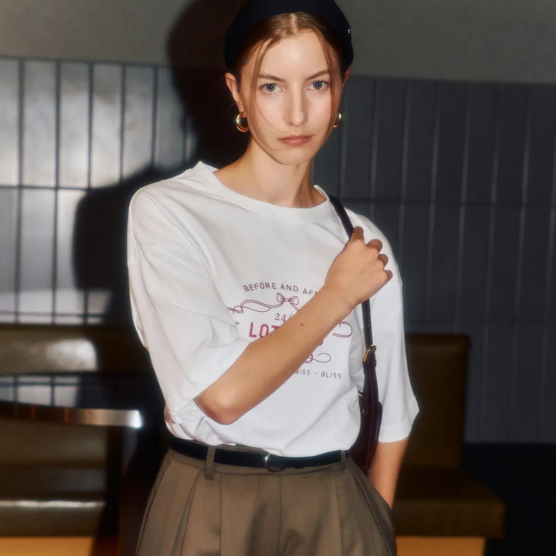 라츠유 노스탤지아 티셔츠 화이트(LOTS YOU Nostalgia T-shirt White) - 3