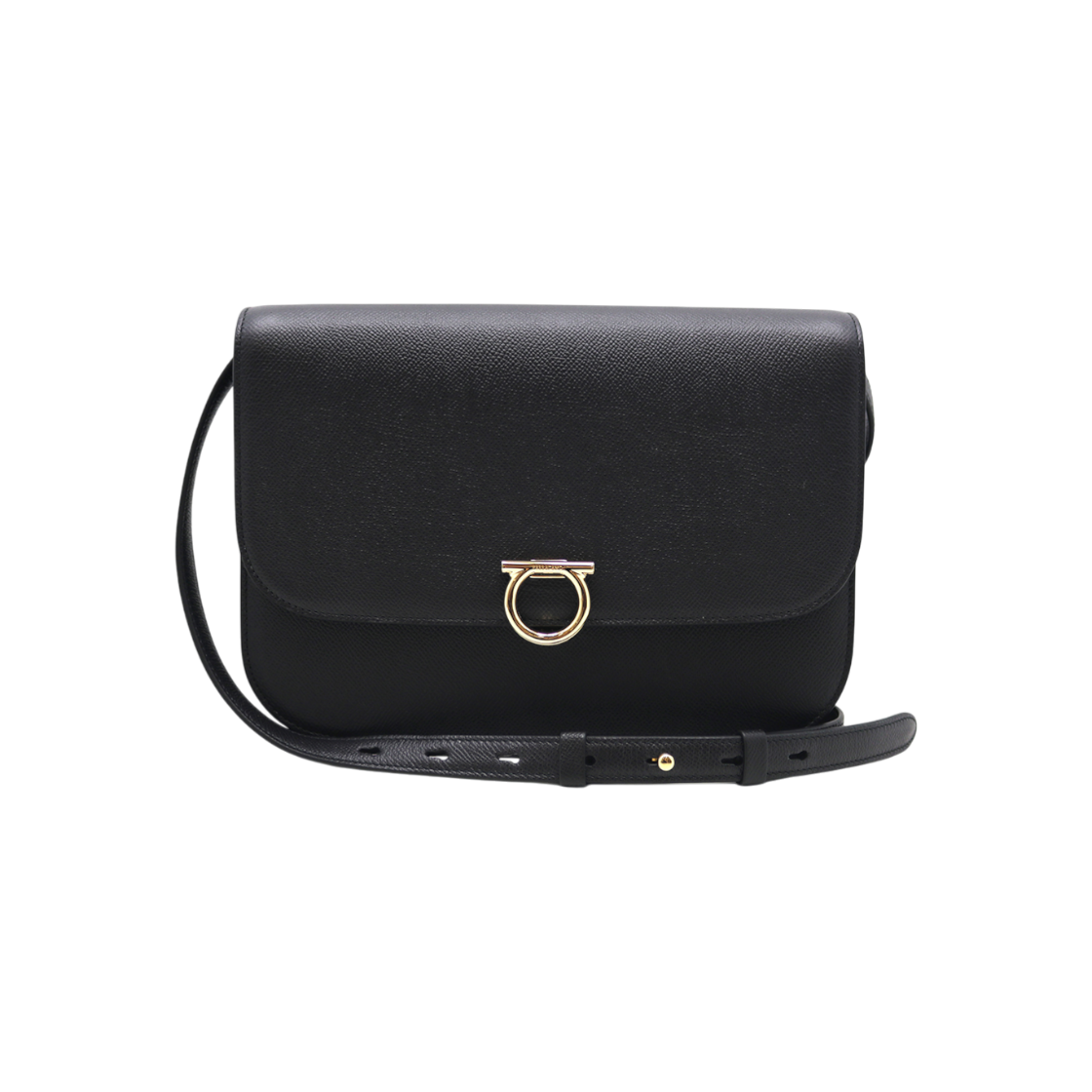 페라가모 라운드 간치니 플랩 크로스백 21 0383(Salvatore Ferragamo Round Gancini Flap Crossbody Bag 21 0383)