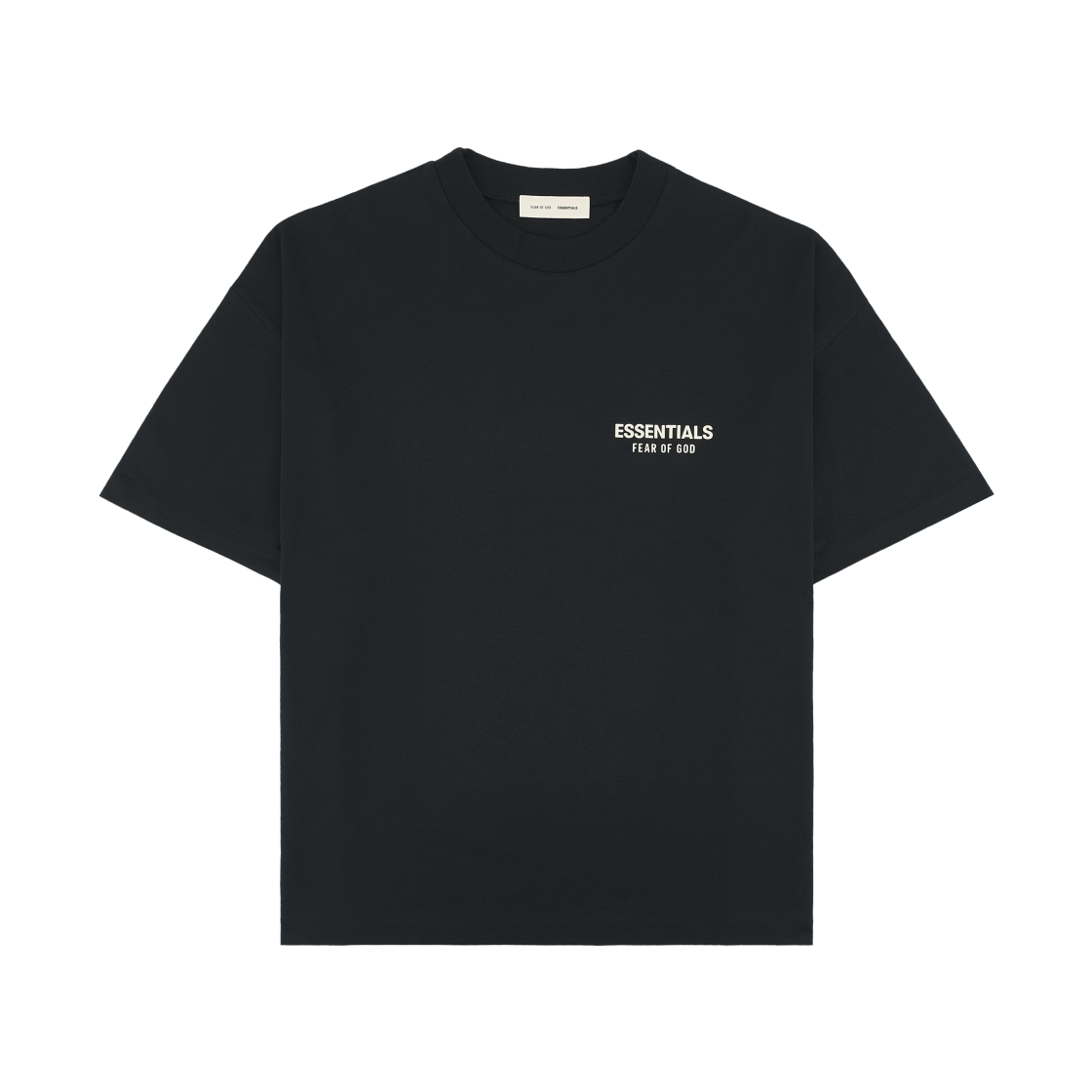 에센셜 클래식 반팔 티셔츠 빈티지 블랙 - 25FW(Essentials Classic Short Sleeve T-Shirt Vintage Black - 25FW) - 2