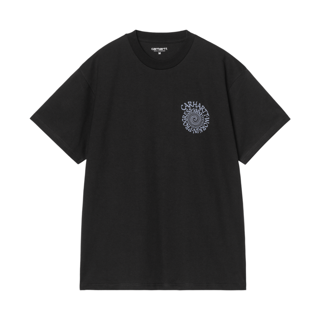 I036264-89-XX Carhartt WIP S/S Spirals T-Shirt Black