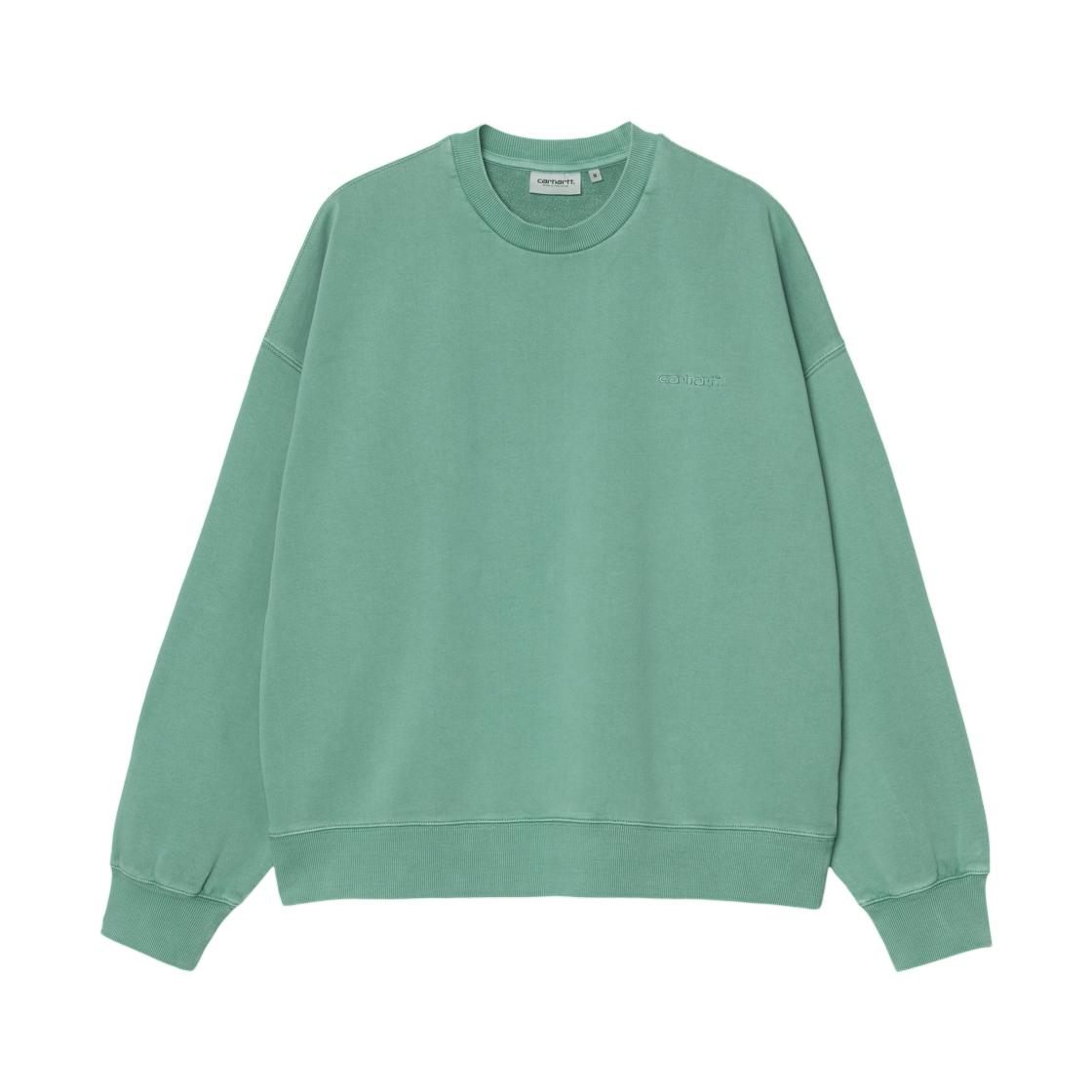 I035436-3IC-GD Carhartt WIP Benton Sweatshirt Lily Garment Dyed