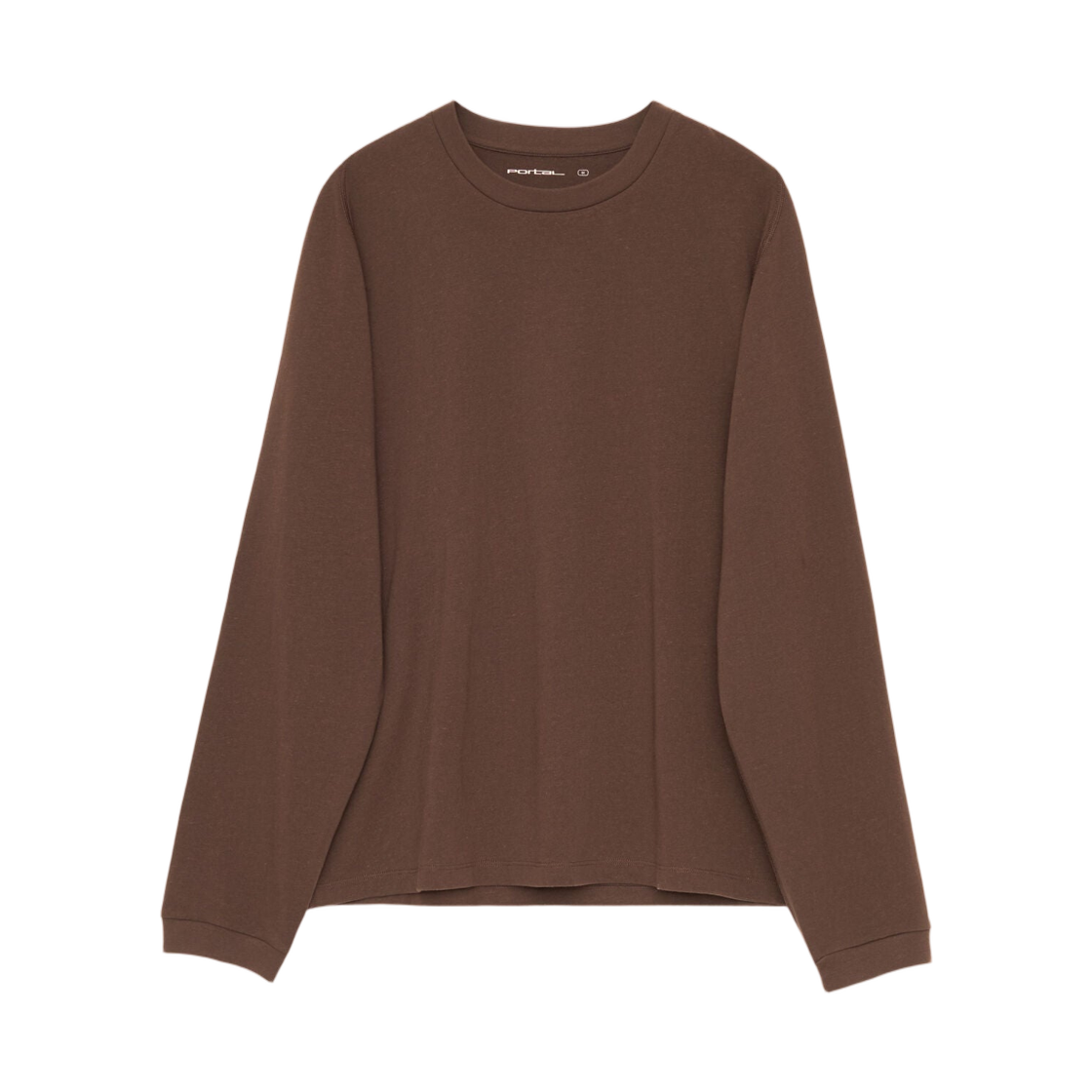 포탈 루트 헴프 롱슬리브 티셔츠 슬레이트 블랙(Portal Root Hemp L/S T-Shirt Slate Black)