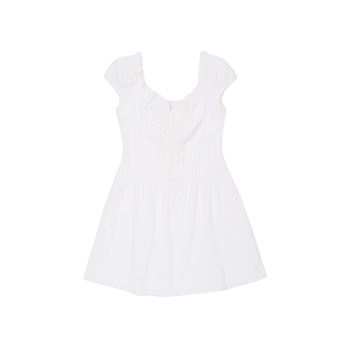 PWTI1OPW171WHT LOTS YOU Fiona Dress White