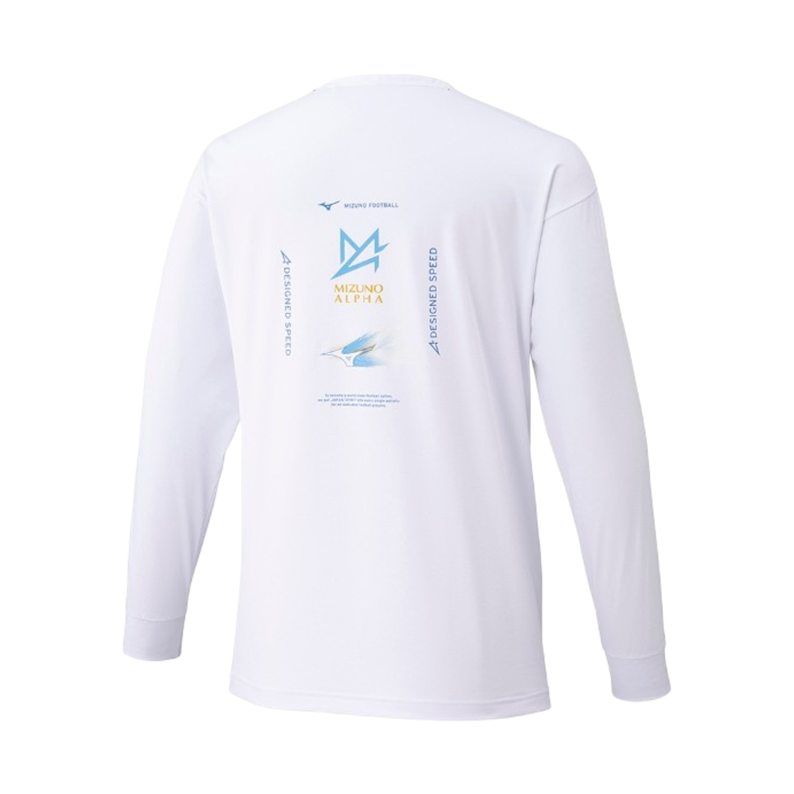 미즈노 알파 프린티드 롱슬리브 티셔츠 리미티드 화이트(Mizuno Alpha Printed Long Sleeve T-Shirt Limited White) - 2