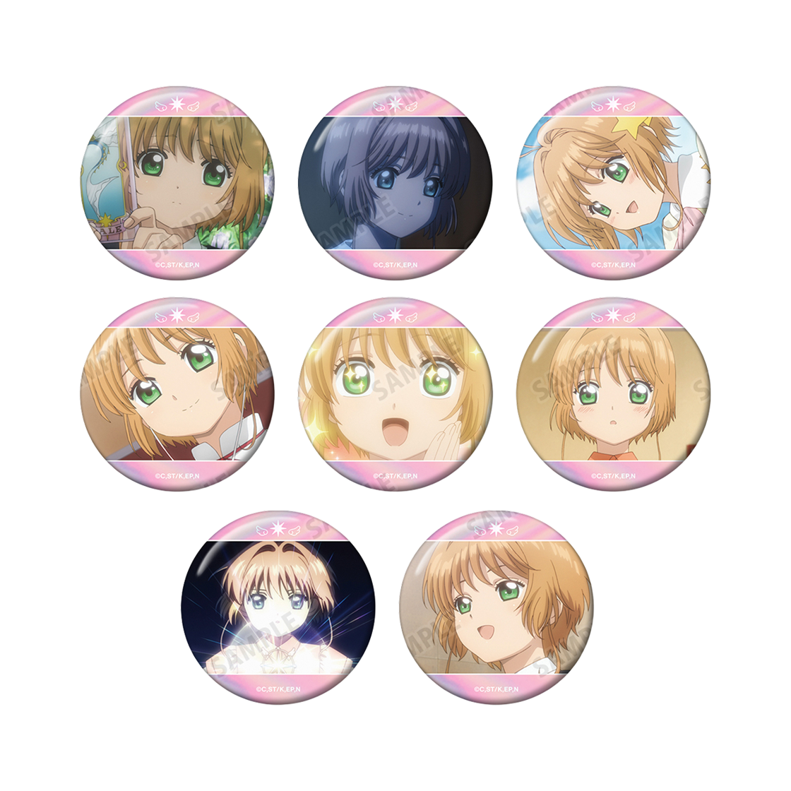 4573643186876 Animore CARD CAPTOR SAKURA Trading Sakura Only Aurora Badge