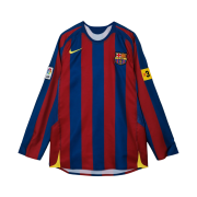 Nike FC Barcelona 2005/06 Retro Soccer Replica Long-Sleeve Jersey (HQ1461-471) (Non Marking Ver.)