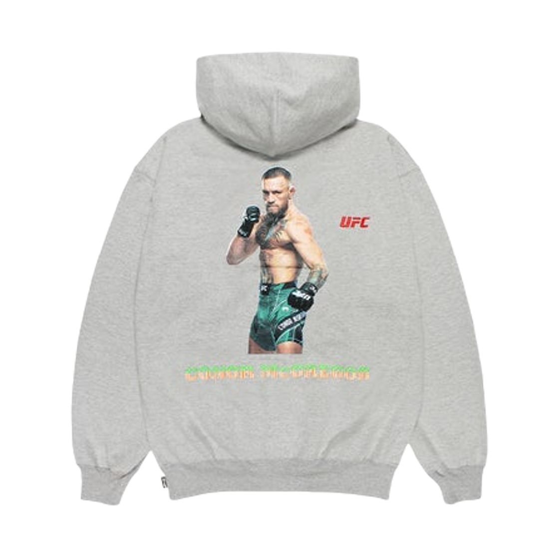 와코 마리아 x UFC 헤비 웨이트 풀 집 후드 스웨트셔츠 타입-1 그레이(Wacko Maria x UFC Heavy Weight Full Zip Hooded Sweatshirt Type-1 Gray)