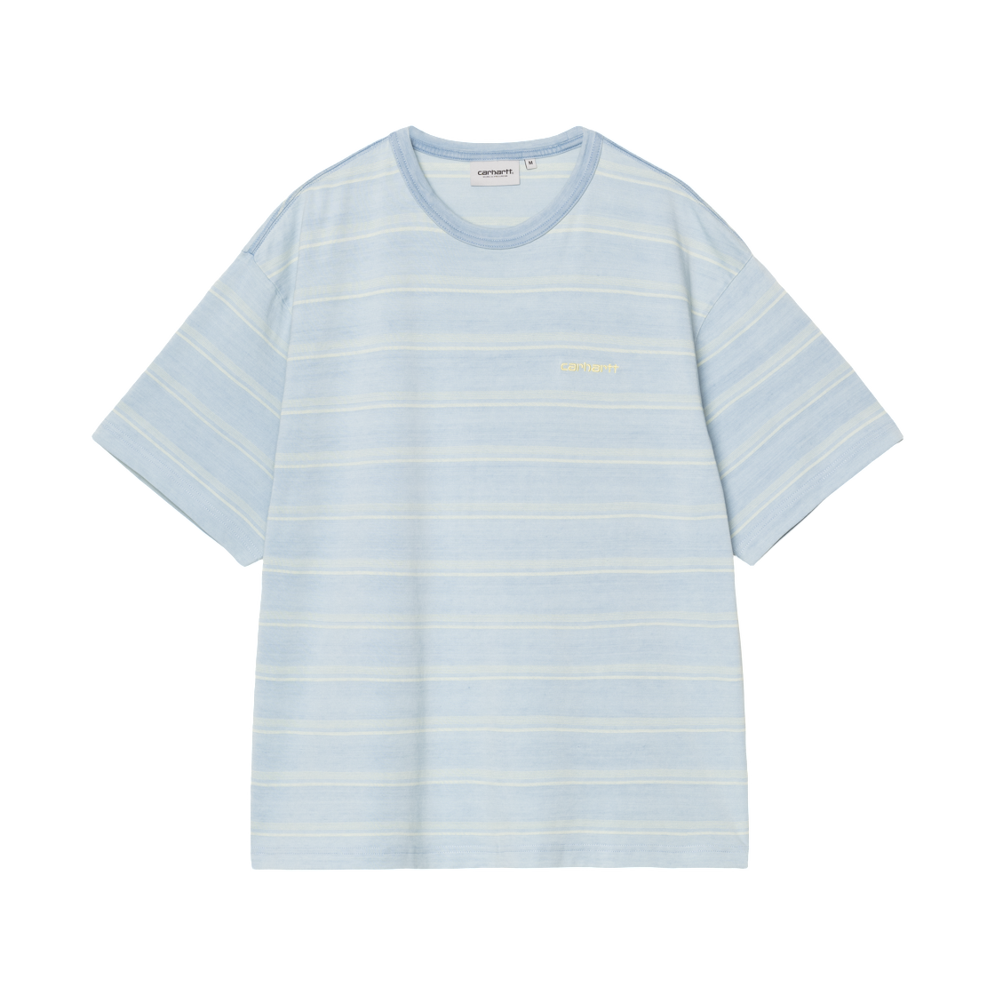 I036183-3PZ-5X Carhartt WIP S/S Matti T-Shirt Matti Stripe Icaria Sphene Overdyed