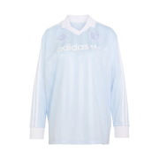 (W) Adidas Originals Soccer Long Sleeve T-Shirt Crystal Sky - US Sizing