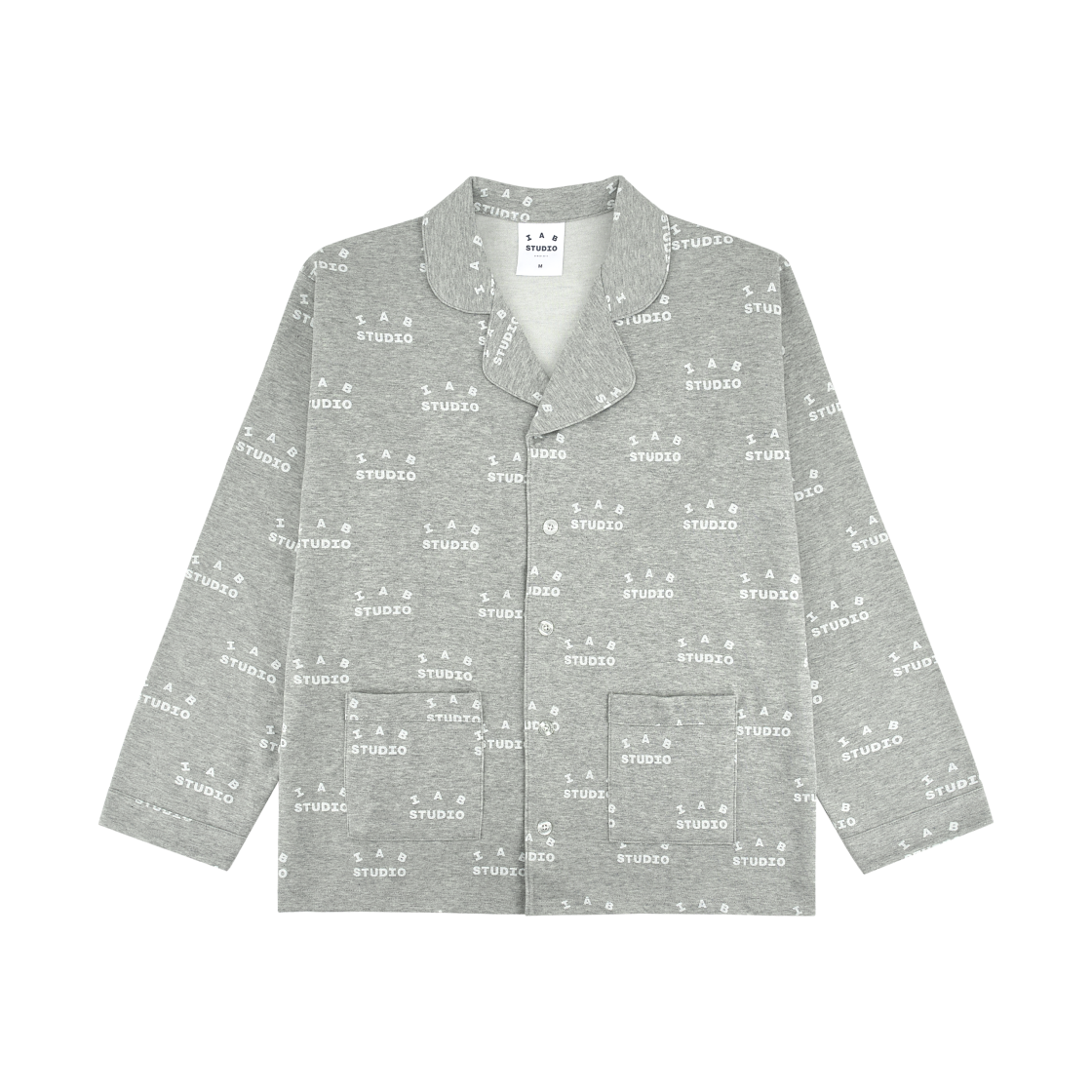 아이앱 스튜디오 앳 홈 파자마 세트 그레이(IAB Studio At Home Pajama Set Gray) - 3